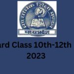 MP Board 10th and 12th Result 2023