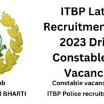 ITBP Latest Recruitment Jobs 2023