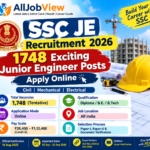 SSC JE Recruitment 2026